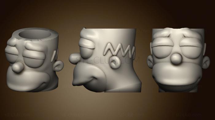 3D мадэль Homero (STL)